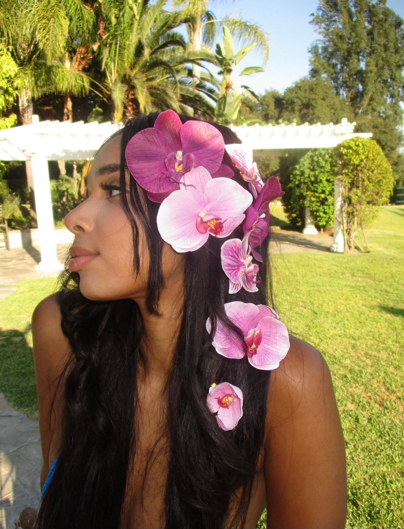 Orchid Clip in Magenta