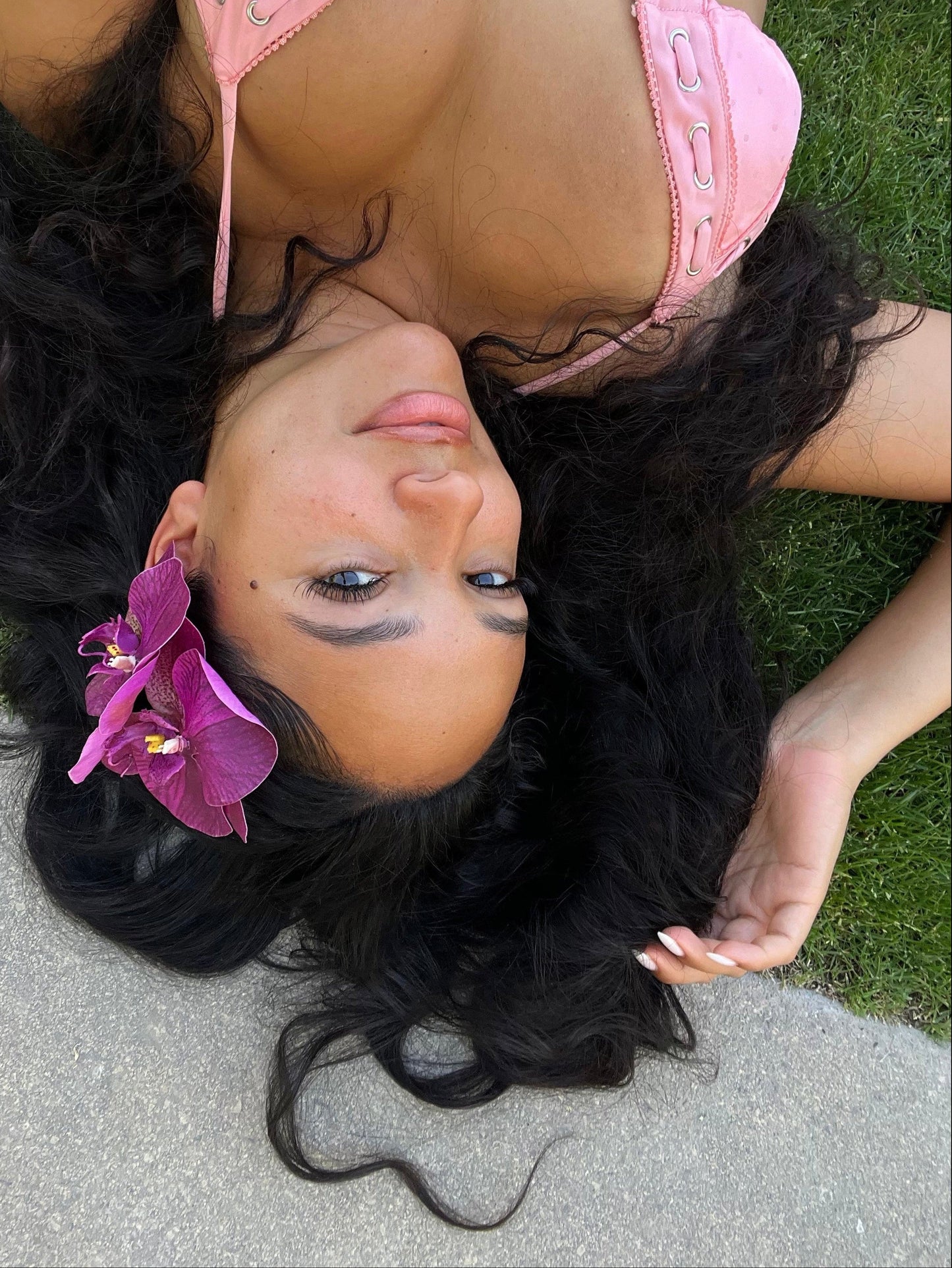 Orchid Clip in Magenta