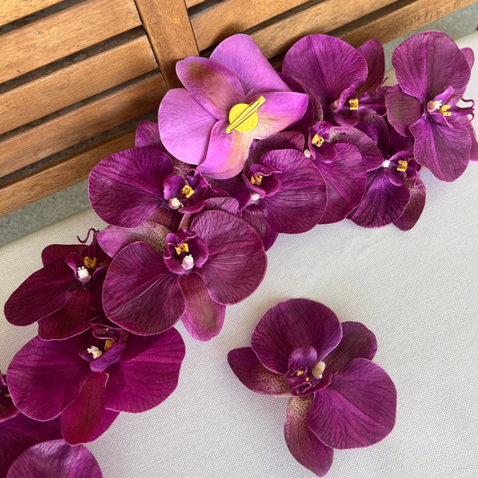 Orchid Clip in Magenta